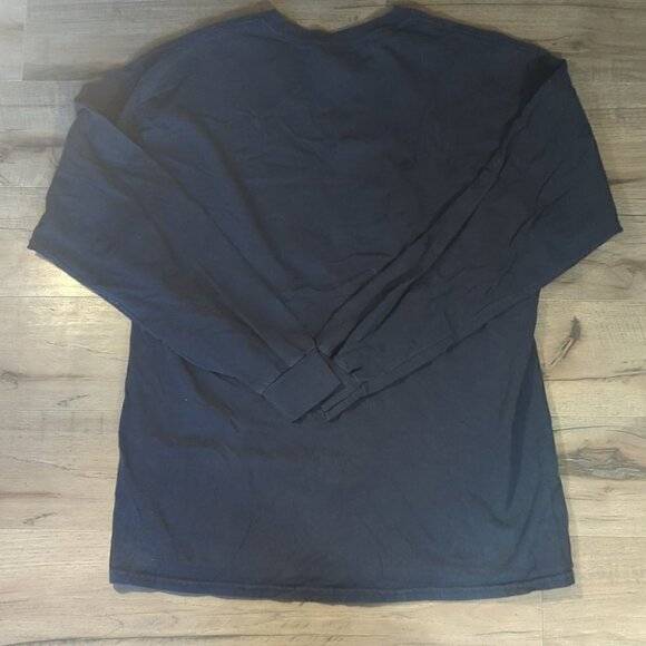 Seahawks Men's Long Sleeve Shirt Blue Sz. L - Picture 5 of 5